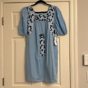 NWT J. Marie Blue Dress
